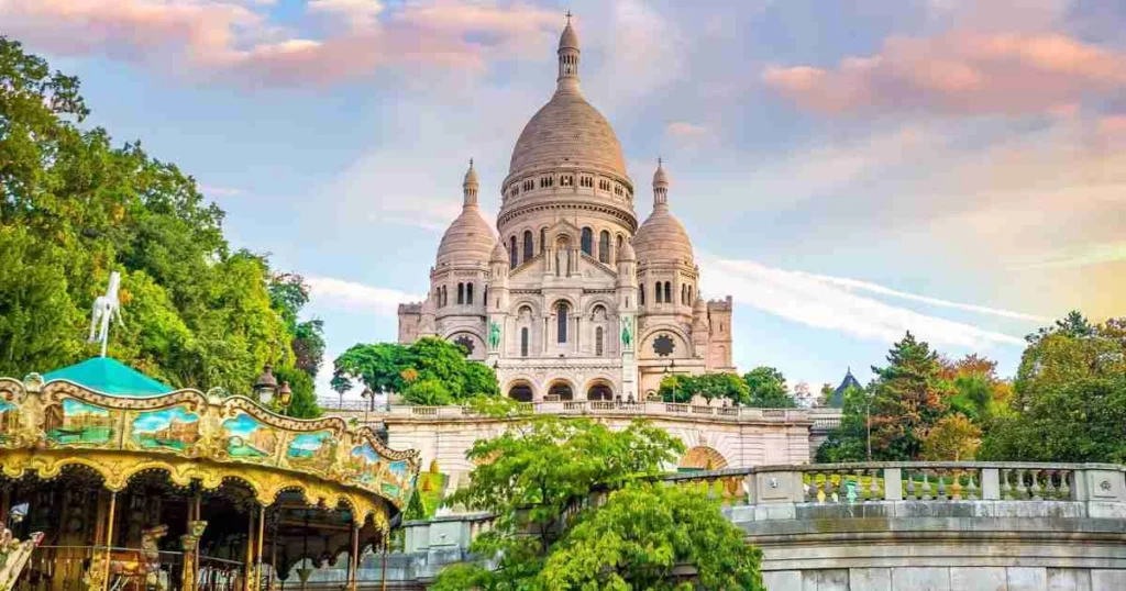 Sacré coeur vu de face